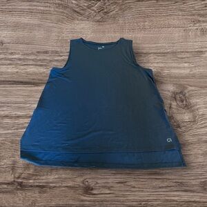 Gap Fit Breathe Black Sleeveless Athletic Top Size Medium